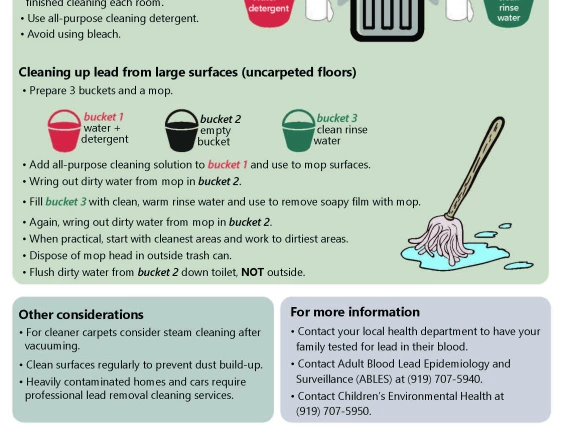 a flier with text and graphics