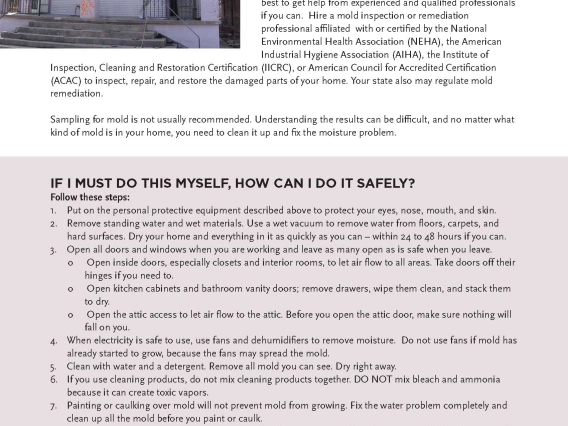 a flier with text and graphics