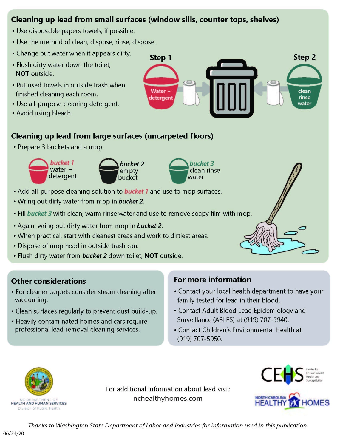 a flier with text and graphics