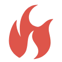 icon of fire